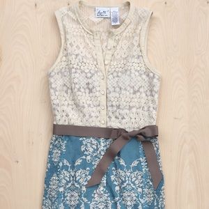 Fleur-de-lys Sheath by Byron Lars